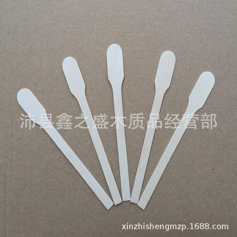 做多规格异形木制棒刮蜡棒雪糕棒搅拌棒