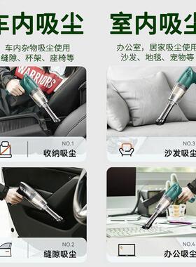 德国无线车载吸尘.家用器小型电式手持室WNW内沙发桌面吸尘充器.