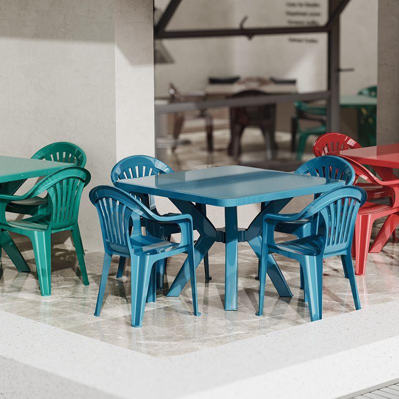 錷1A錷1烧A烤夜市IAV大排档商用性塑桌椅合套装饭店餐桌餐椅组料