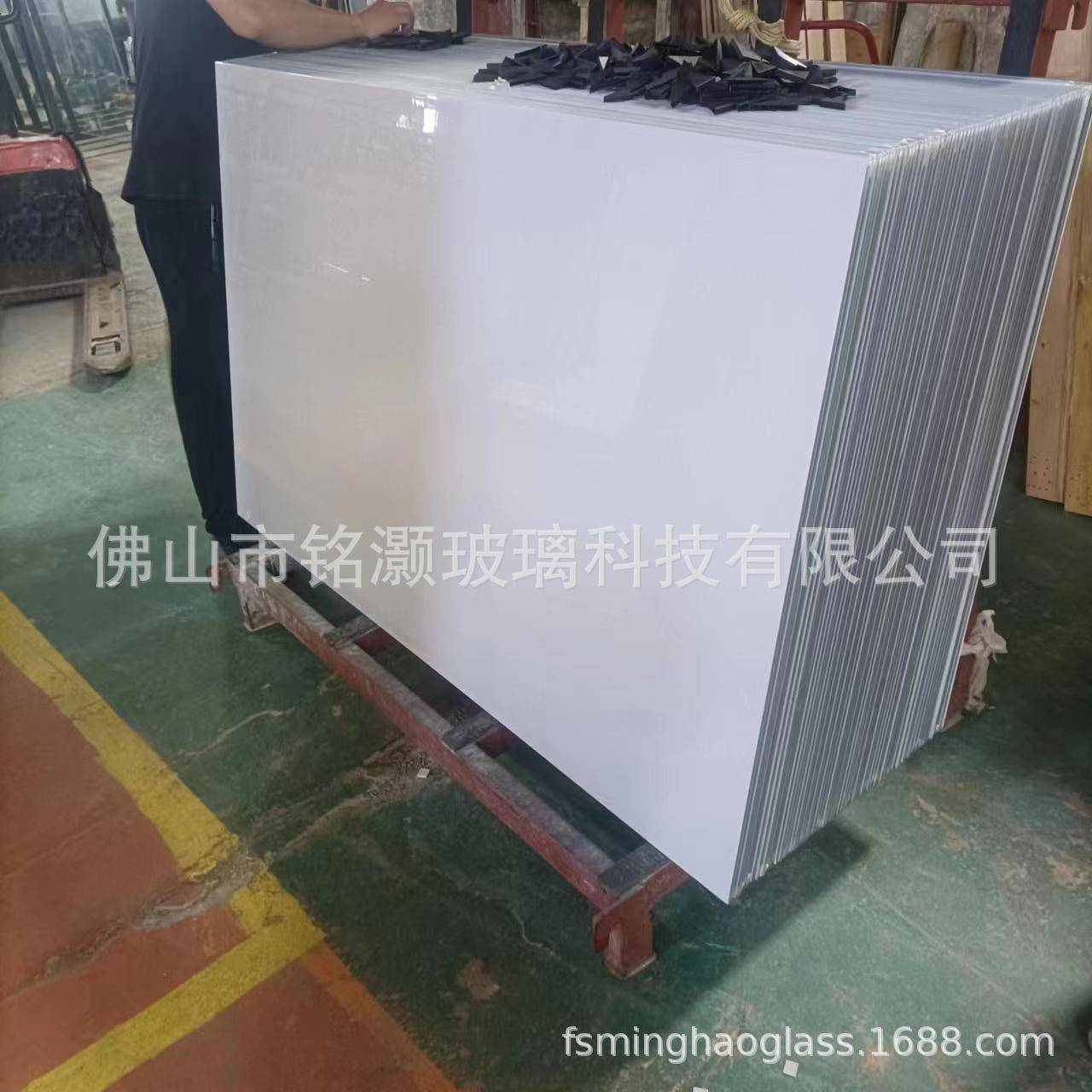 白材色烤漆钢化玻璃墙玻璃家家装户幕外建筑门窗具717建家用平板