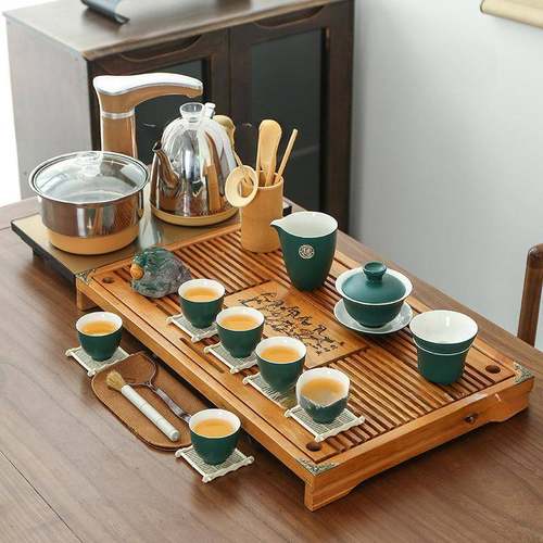 茶盘茶具一纳仁莱#8整套烧水套装家用全自动整套功夫办室一体茶带