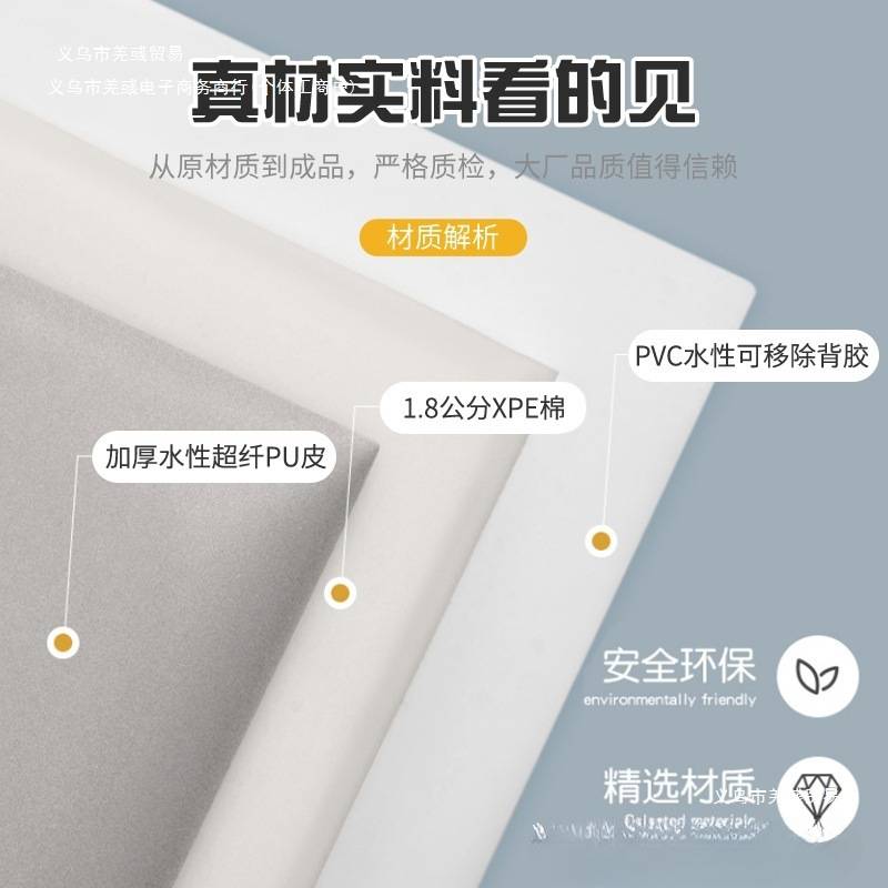 幼儿园墙面装饰数字软包墙贴自粘早教儿童房防碰撞墙垫海绵护墙扳
