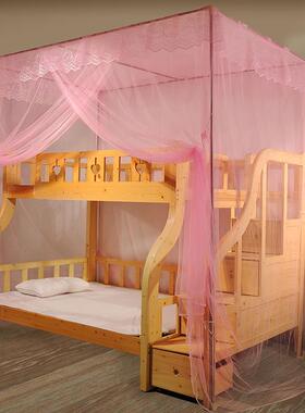 l子母床蚊帐梯l梯柜家用儿童层实双木床一体形落地大bbf35887支架