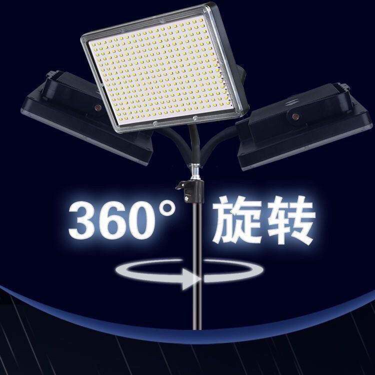 夜市地摊充电式照明灯led充电户外移动应急露营摆摊强光便携支架