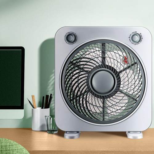 电风扇家用台式转页扇轻音大风力鸿运扇学生宿舍风扇床头床上