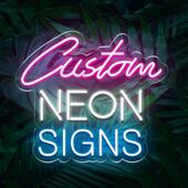 霓虹灯广告牌派对装 饰英文字母灯Customneonsign发光灯牌