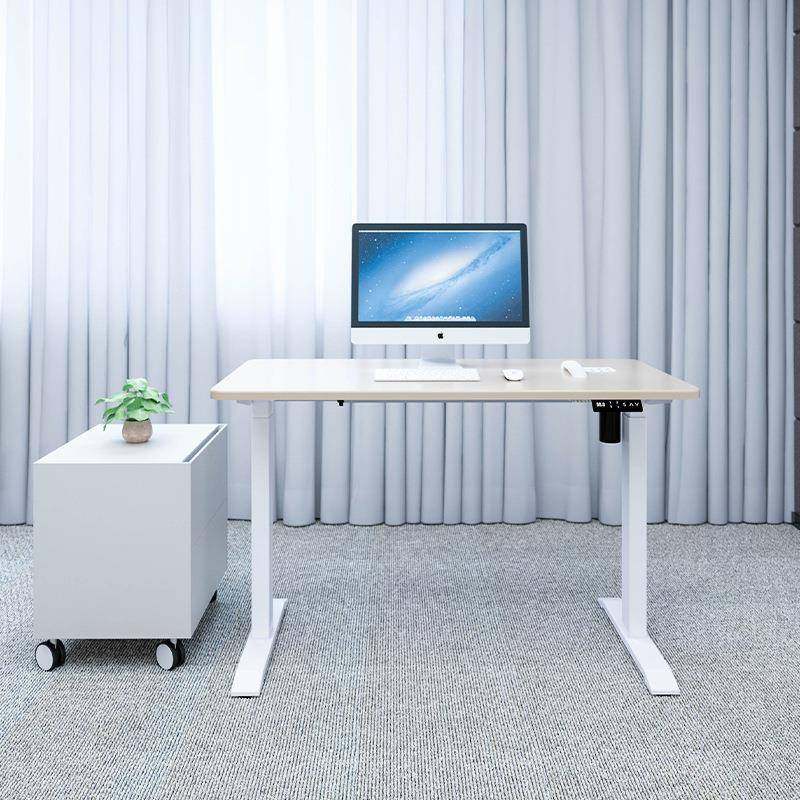办公室办公桌四人位办公家具简约现代单人家用单双电机电动升降桌