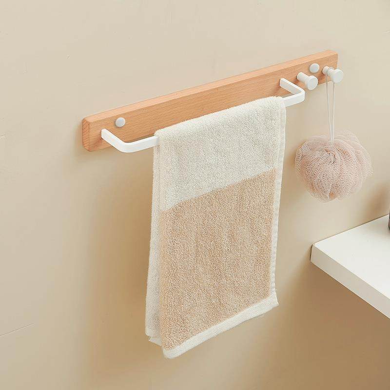 墙上排钩挂衣钩浴室排钩毛巾钩子免打孔免钉胶粘钩原木风实木排钩,畜牧/养殖物资,畜牧/养殖器械,淘宝优惠券,粉丝福利购,淘宝优惠卷