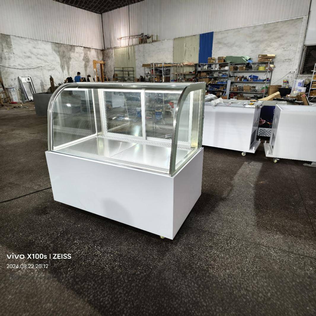 广州厂家直销商用豪华型弧形风冷保鲜冷藏蛋糕柜清补凉柜冰粥柜