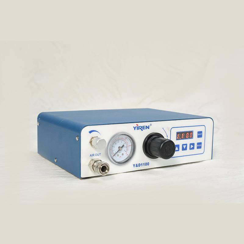 空压机精密气动手持式AB胶半自动数显点胶机手动滴胶机厂家