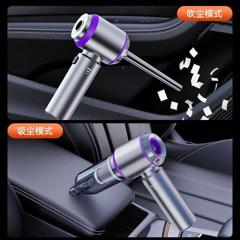 车无载吸器无线电量显示便GZR携刷电家用手持除尘尘器吹机尘机跨