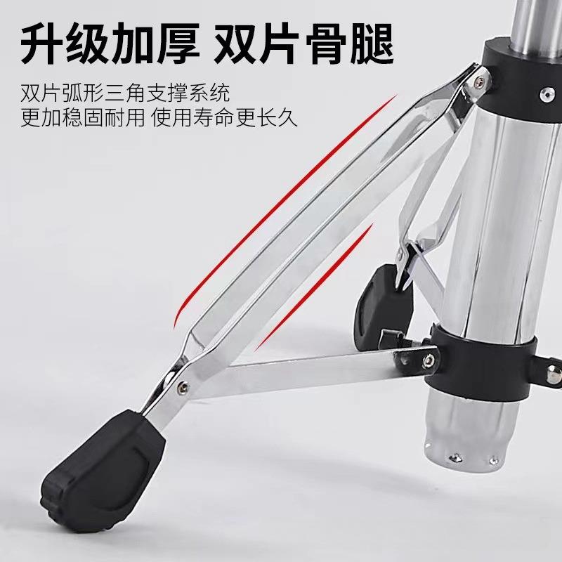 现货支凳可升降马鞍鼓凳带减靠背双震片架演奏高度可调节便ZSP携