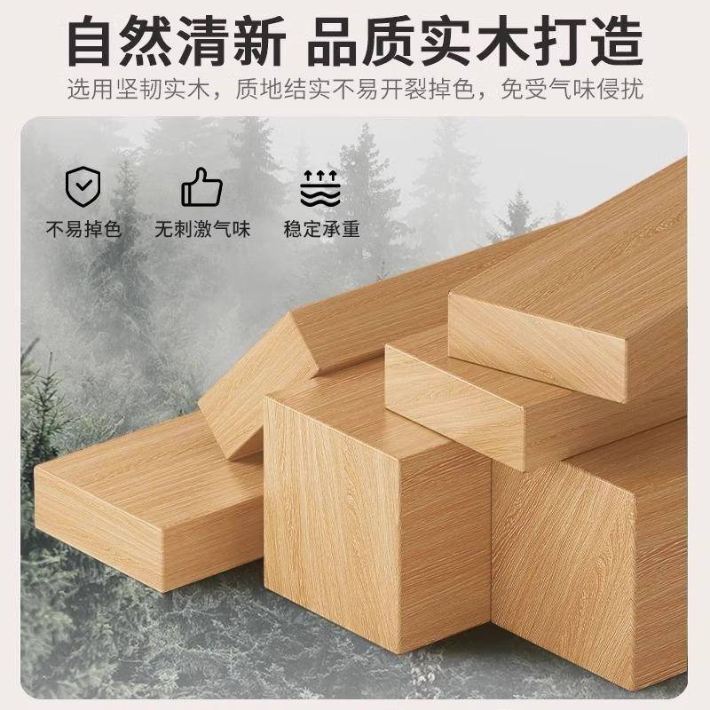 飘窗桌子实木小桌榻榻米茶桌炕茶几件套子小矮桌YMT书桌窗三台炕g