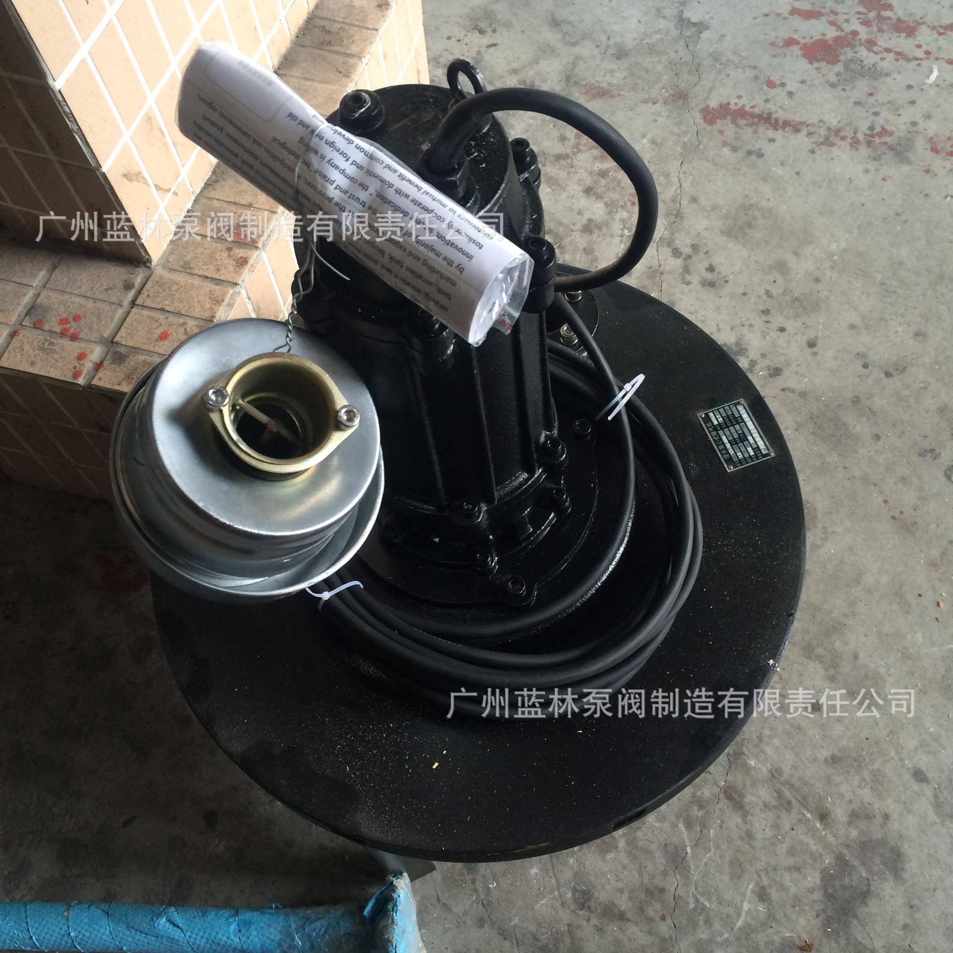 JB15/12-QJB潜水62Q0/3-4理80污水处推式搅拌机流15kw污水潜水推