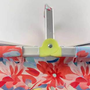 野餐可市折篮079 叠篮超购物露营手提冰包保温包便当饭盒户外