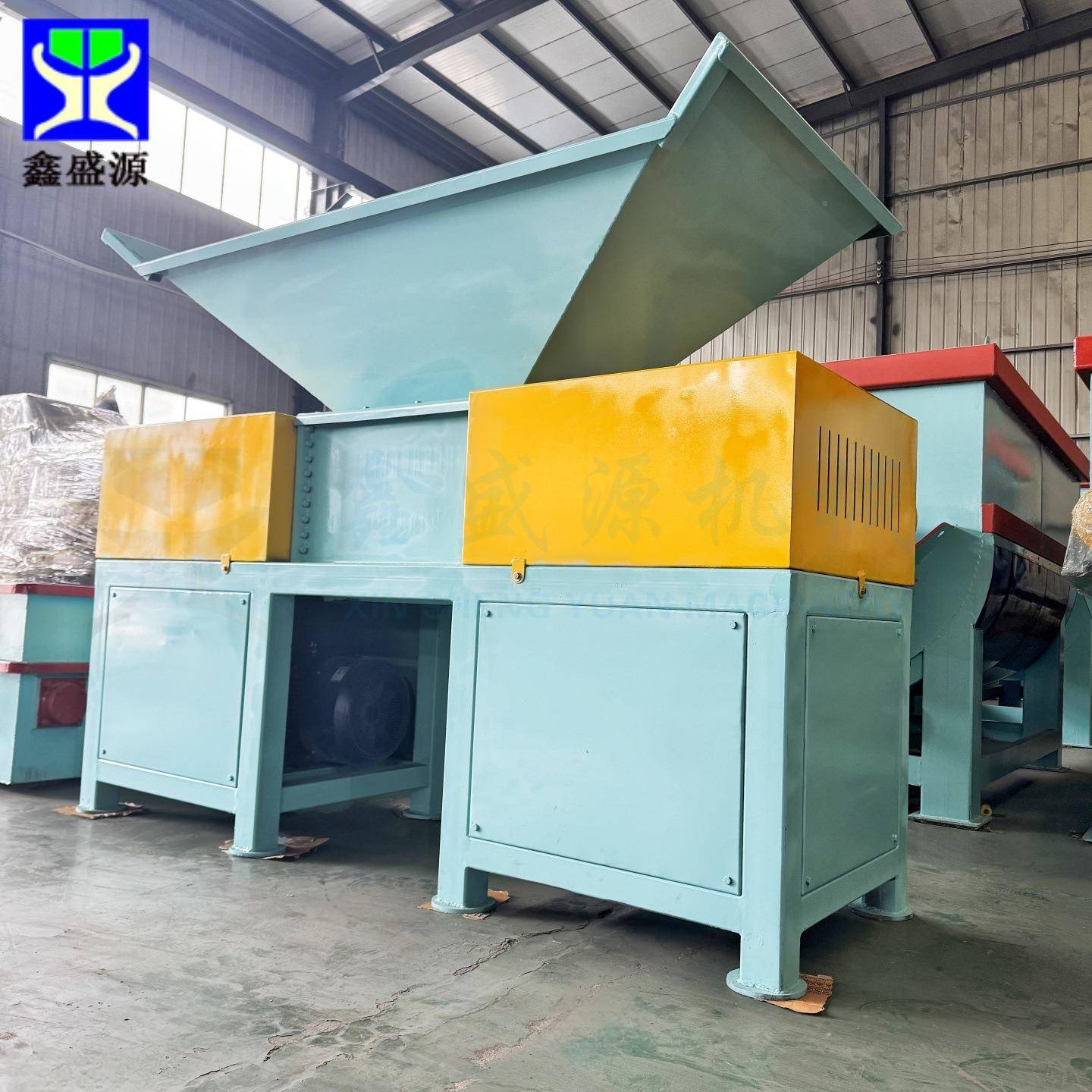 大型双背轴水果破碎机动物固油体脂撕碎机皮冻板鸡LWE鸭架破碎设