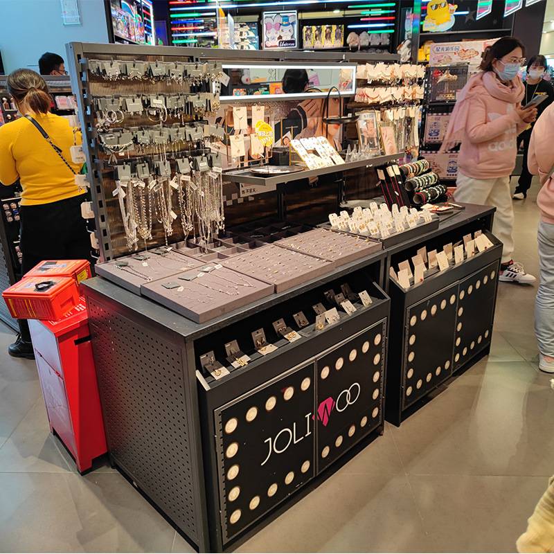 酷乐潮玩货架展示架中大型超市玩具城电玩城货架整店陈列架定 制