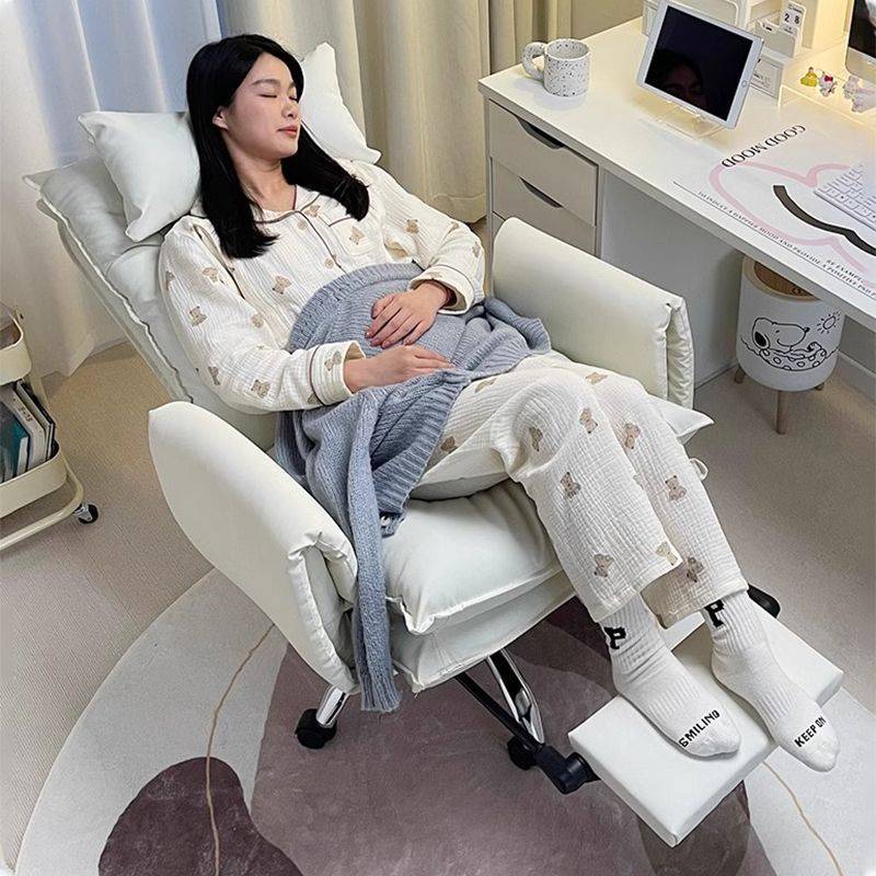 电脑椅家用办公椅子舒适久坐书房书桌靠背椅升降转椅可躺沙发座椅
