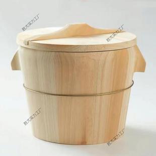 蒸饭木桶蒸子甄子竹制蒸笼木桶饭木正子饭甄子杉木桶蒸饭木桶家用