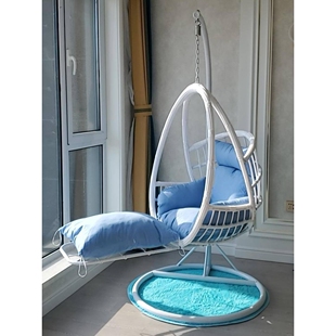 吊椅摇篮椅吊篮藤椅网红吊床室内家用懒人摇椅阳台吊兰子户外秋千