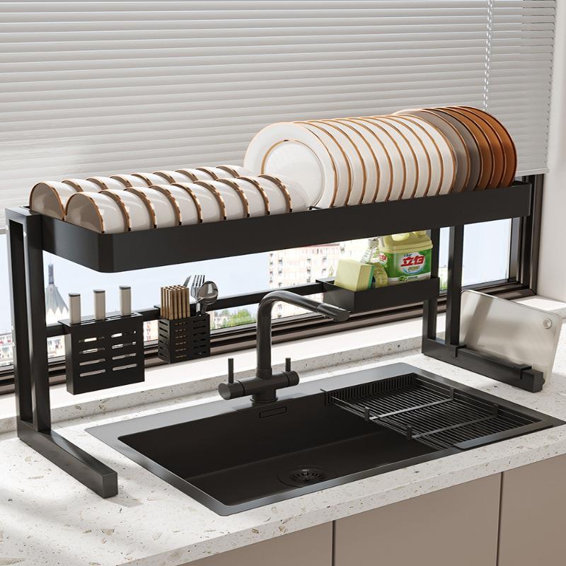 厨房水置物架洗碗碗碟架水池架子收纳架台面多功能放碗沥水架