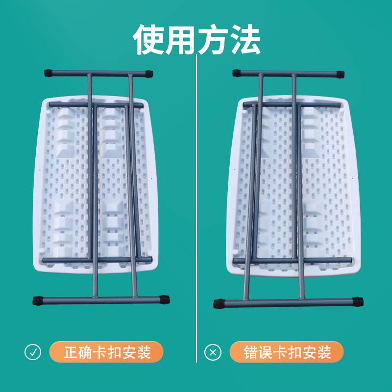 简易儿童电脑桌写作业塑料学习小桌子折叠桌子床边上书桌升降桌