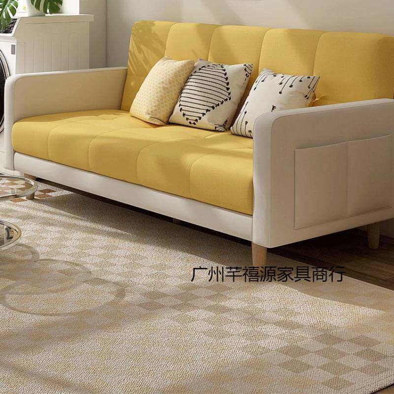 可折叠科技布沙发床一体两用卧室客厅简易出租屋用小户型现代简约