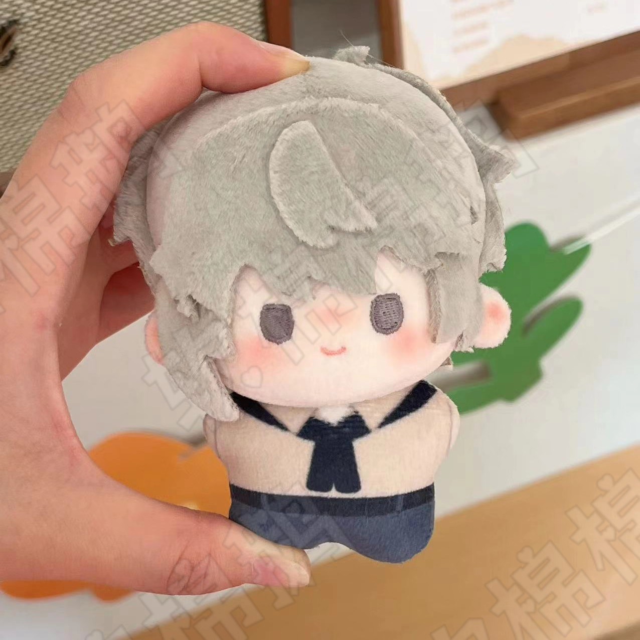 原创漫画捉鬼师棉花娃娃玩偶礼物
