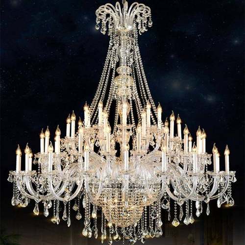 欧式水晶大吊灯客厅大气餐厅灯具酒店大厅别墅挑高复式楼梯长吊灯