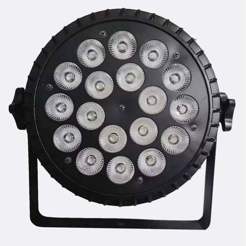 LED18颗10W四合一铸铝扁帕灯全彩染色补光灯KTV酒吧婚庆氛围灯光