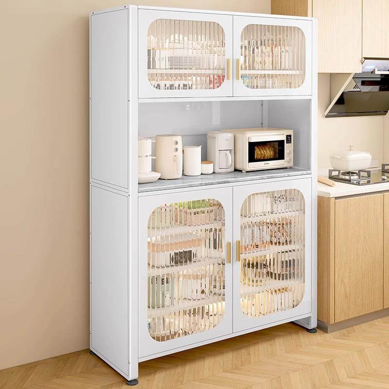 厨房岩板餐边柜靠墙一体储物柜置物架落地多层微波炉多功能收纳柜,厨房/烹饪用具,抹布架/厨房清洁收纳架,淘宝优惠券,粉丝福利购,淘宝优惠卷