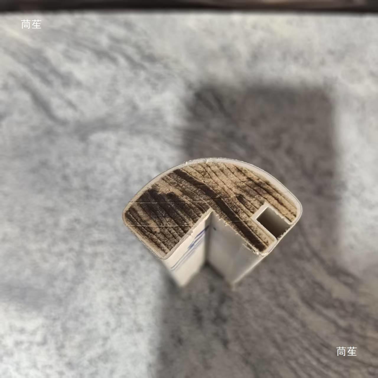 实木线条OFQ型圆弧收线全屋整装柜体造阳角口r243弧6