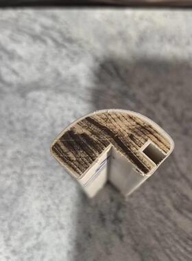 实木线条OFQ型圆弧收线全屋整装柜体造阳角口r243弧6