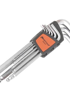 9件套公制加长球头内六角扳手S050007球头内六角