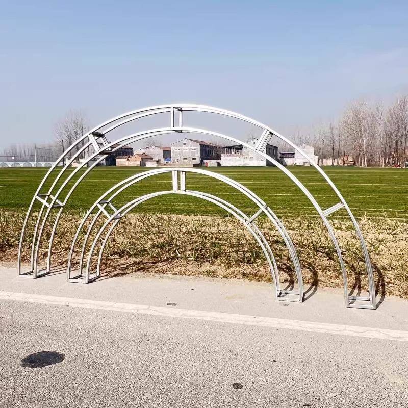 婚庆道具铁艺架子半圆拱门圆弧形展示架户外婚礼装饰门花架爬藤架