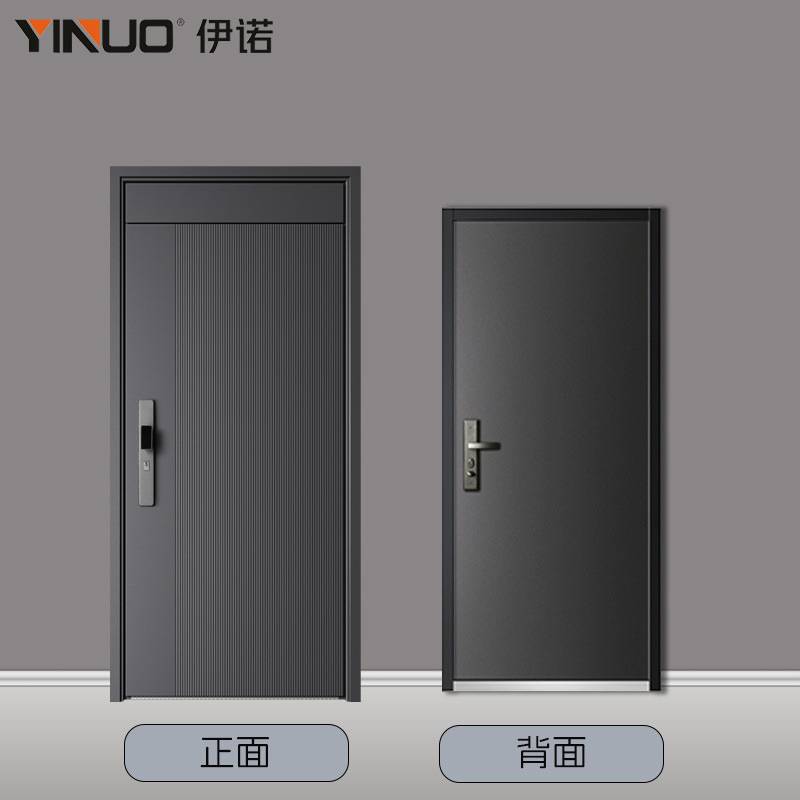 钢质防盗门10公分入户门 出租房单门公寓商品房大门平板门楣进户