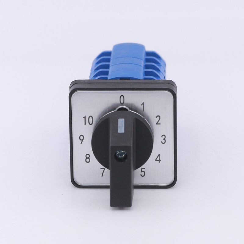 LW26-20 0-10/5十一档五节10位单线 线电源切换十选1万能转换开