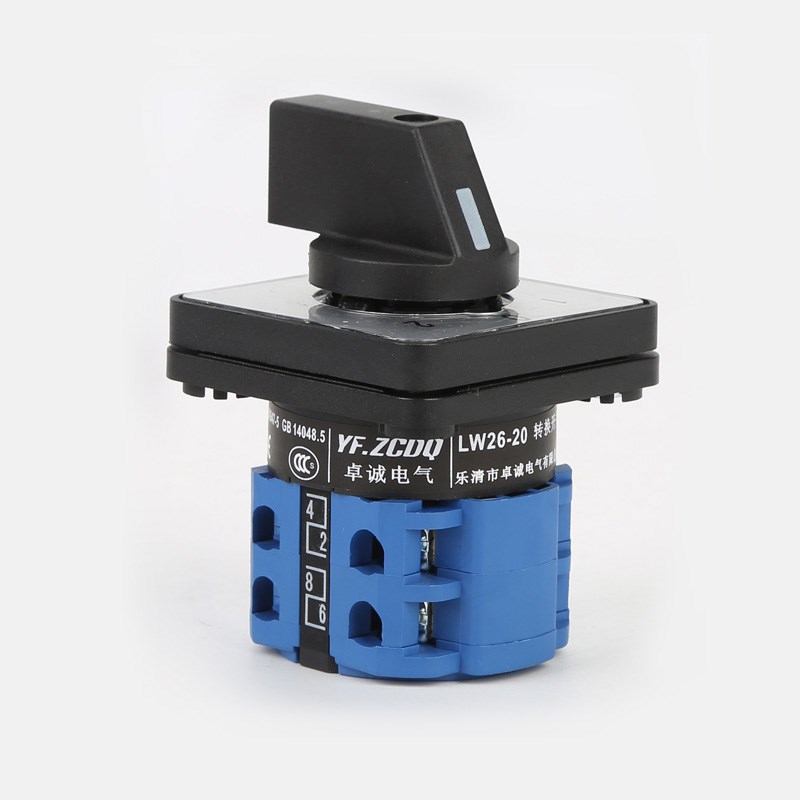 万能转换开 关LW26-20/2 LW28三档两节双电源切换切断电机倒