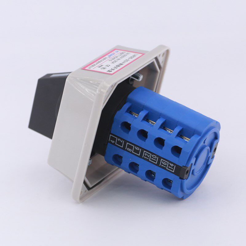 万能转换开关LW26-20 N/4带防水盒380V两档四节4线双电源电机切换