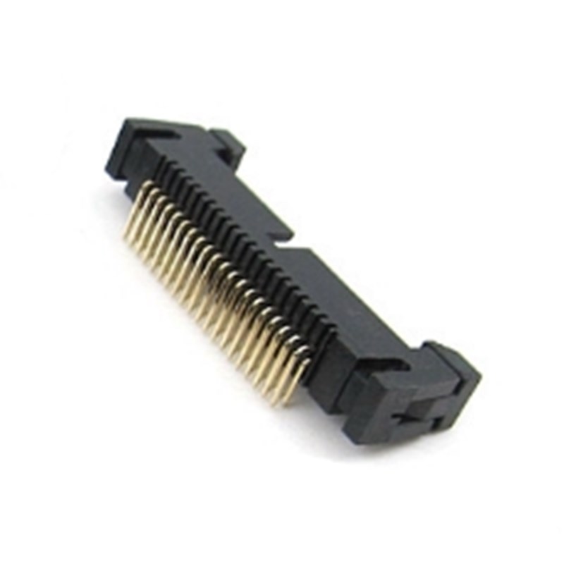 1.27间距 牛角插座直针/弯针间距1.27MM DC2-40P 2*20P卡钩带扣