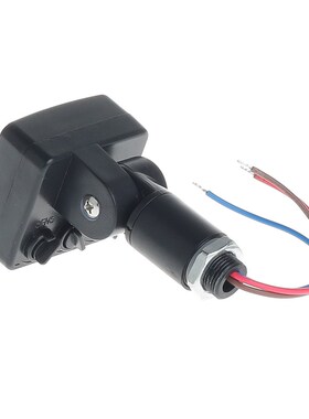 迷你小号人体红外感应开关开孔12MM黑色/白色防雨防水AC85-265V