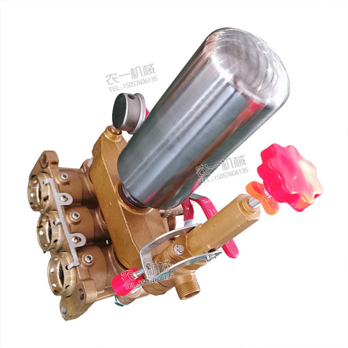 120型三缸柱塞泵泵头 带气瓶 压力 调压阀 缸体出水室四大件
