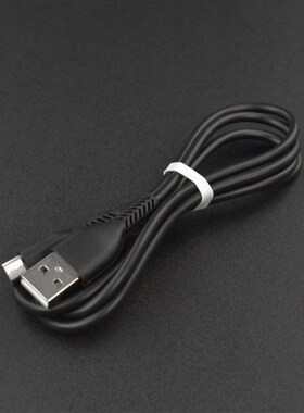 支持Arduino供电 手机充电1米黑色MicroUSB数据线microbit