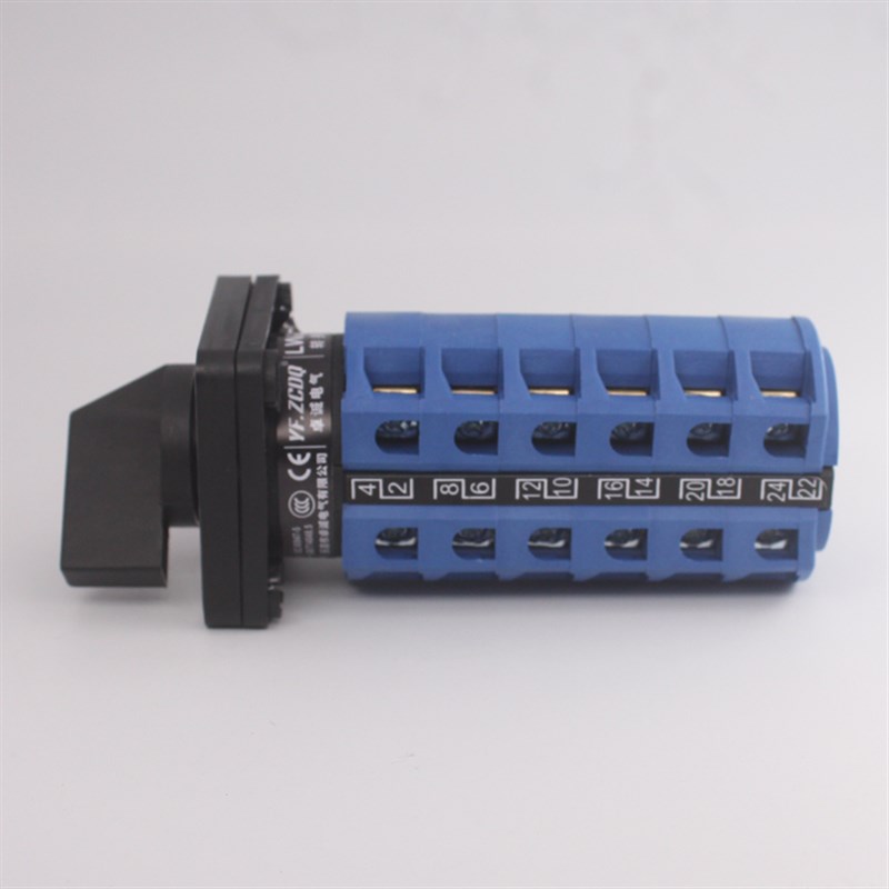 万能转换开关LW26-25 N/6两档六节六线两路电源设备切换选择25A