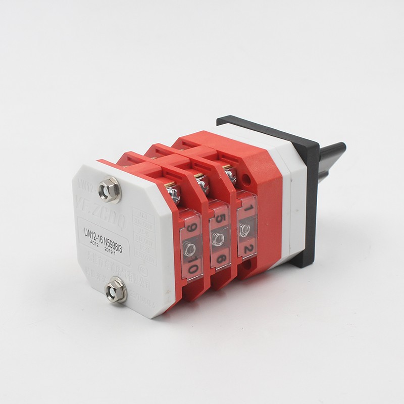 LW12-16 N5938/3万能转换开关两档电机水泵远方就地电源切换控制