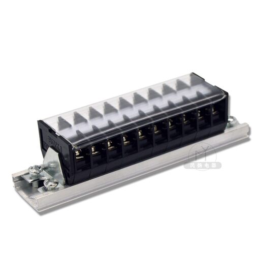 接线端子TD-1510导轨组合式连接器排15A20位1530/2010/3010铜片