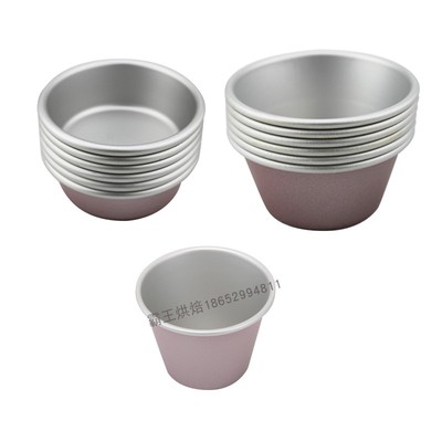 三能屋诺布丁模具 小蛋糕模具阳极铝合金烤箱用 烘焙马芬杯果冻模