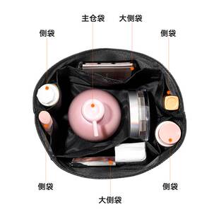 跨境L-18H家菜篮子18包内胆超轻可收纳耐磨分隔整理包撑内袋配件