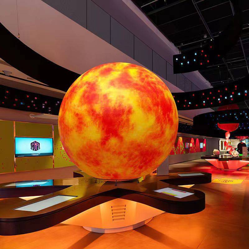 创意流浪星球灯吊灯星空装饰餐厅商用店铺地球游乐场幼儿园月球灯