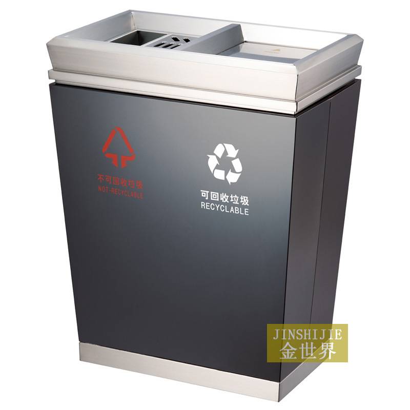 南方锥形座地烟灰桶立式带烟缸垃圾桶 酒店大堂天然大理石垃圾桶